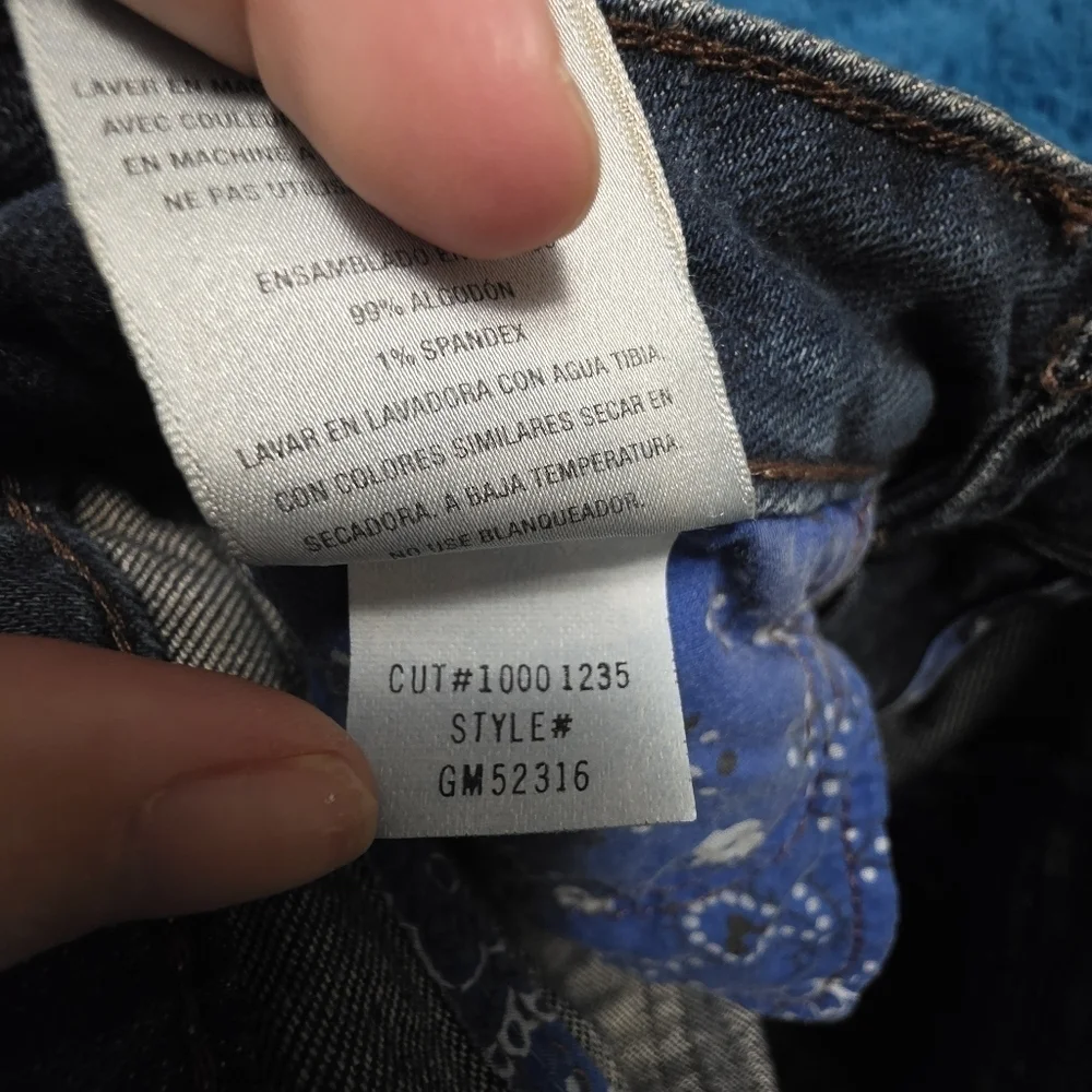 Antik Denim Boys Dark Wash Jeans Size 7